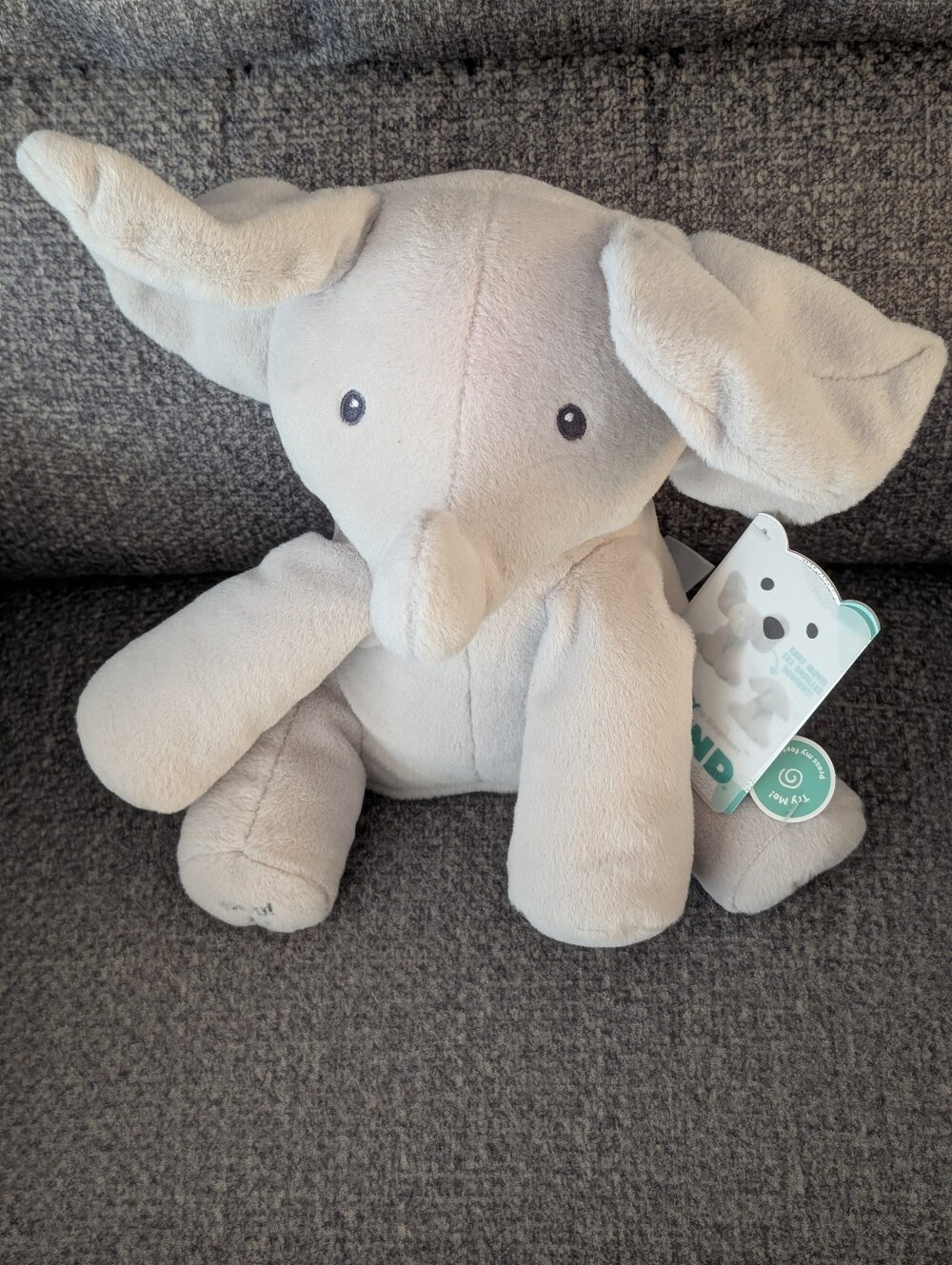 Baby GUND Animated Flappy the Elephant - NWT